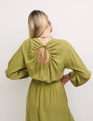 Khaki Green Bonnie Top